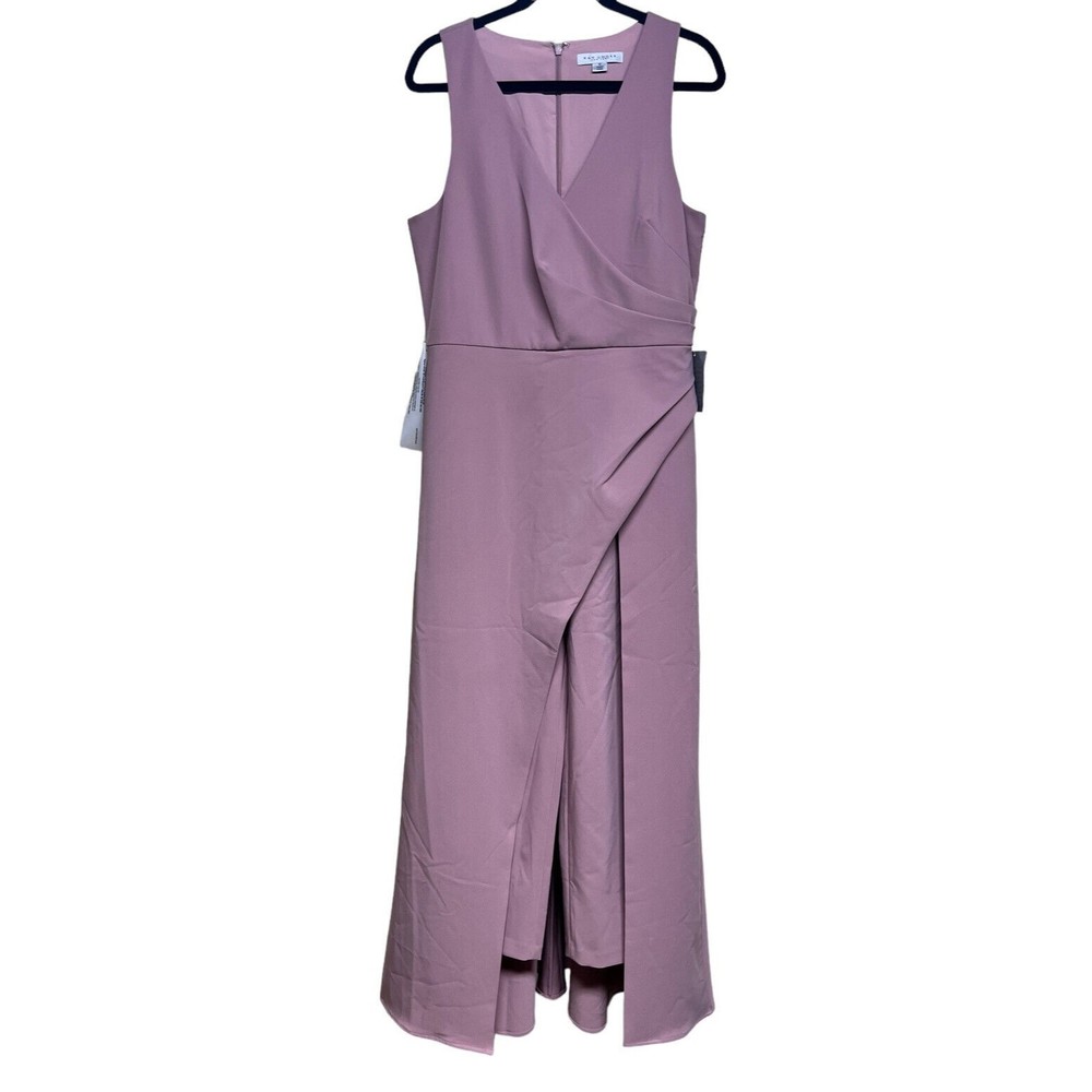 KAY UNGER New York Cassandra Jumpsuit Wood Rose Women’s‎ Size 12